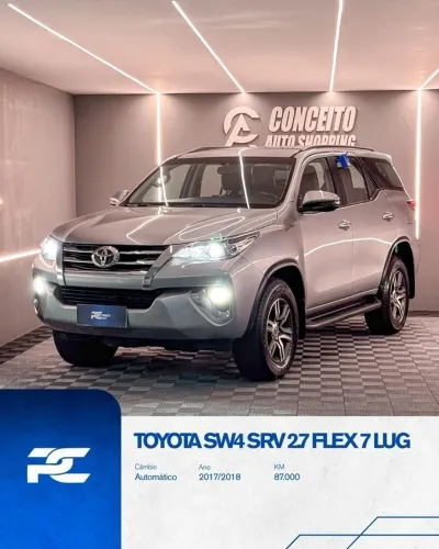Toyota Hilux SW4 SRV 4X2 2.7 Flex 16V Aut. 2018