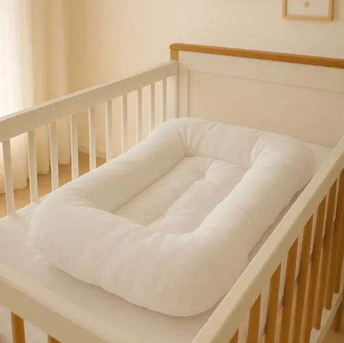 Redutor de Berço Para Bebe, Colchão Sensorial para Recém-nascido