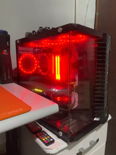 ATX Gabinete Aquario Galaxy Glass