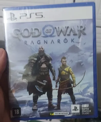 God of war ragnarok ps5 mídia física