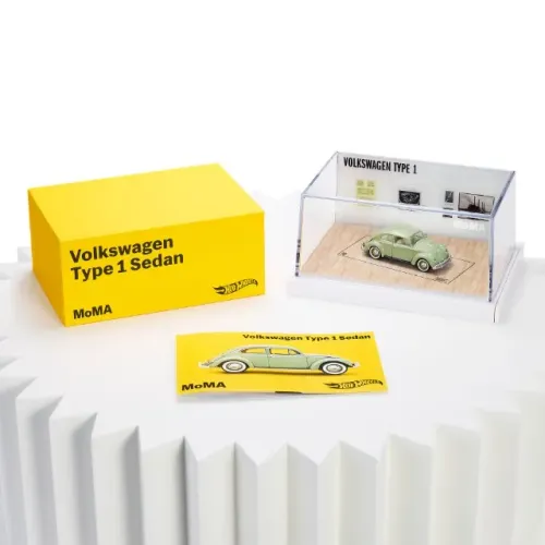 Miniatura Hot Wheels Moma Vw Beetle Type 1 Sedan Volkswagen Fusca