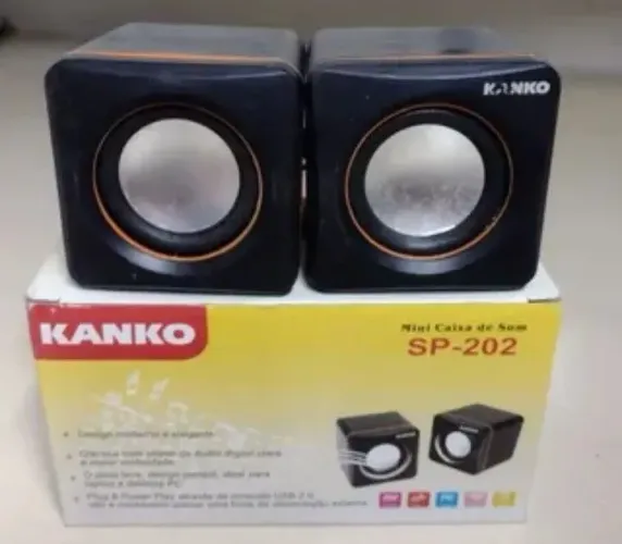 Mini Caixas de Som Kanko SP202