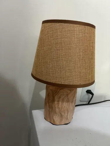 abajur com lampada 35cm