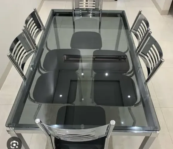 Tampo de vidro para mesa(só o tampo) 180,00 temperado
