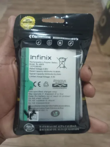 Bateria para celular Infinix hot 11s 5000 mah nova