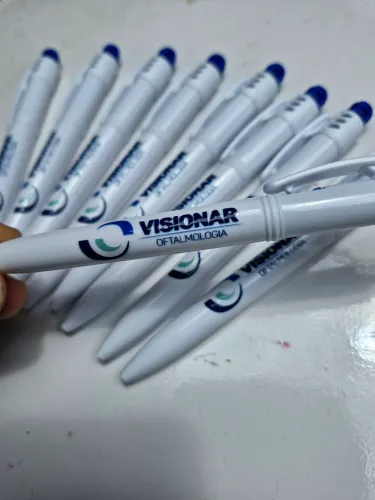 Caneta acrílica personalizada