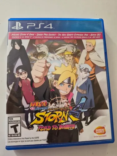 Jogo Naruto Ultimate Ninja Storm 4 Road To Boruto PS4 Mídia Física Original Impecável Usad