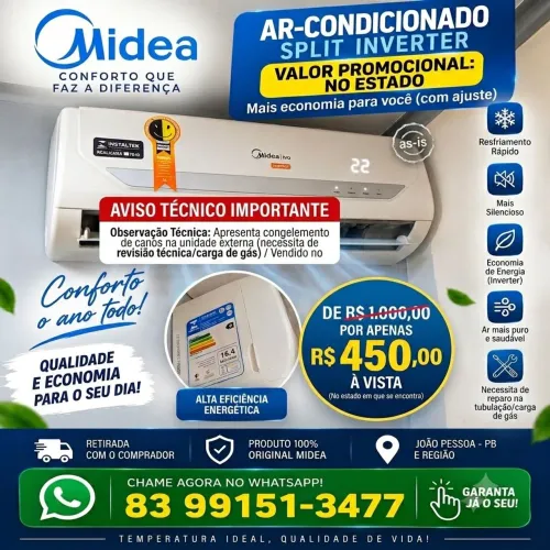 Ar condicionado Split Inverter 