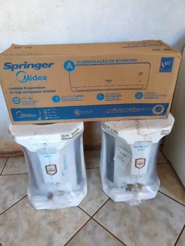 Ar Split inverter novo na caixa