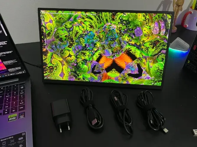 Monitor Portátil Uperfect J1 4K Touch IPS de 15.7" para Laptop e Console