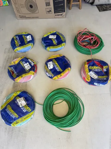 Fio 10 mm 8 Rolos 100m Varias Cores