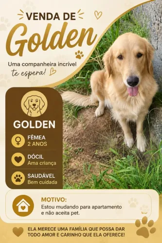 Golden Retrivier Fêmea