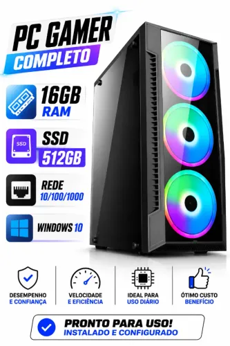 Pc Gamer Roblox I7 3770 + 500gb Ssd M2 + 16gb Ram 1600 mhz