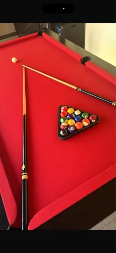 Mesa de sinuca com tampo para mesa de jantar