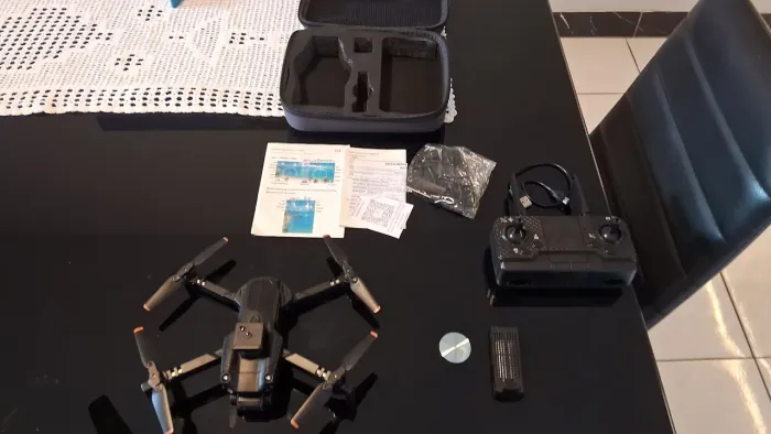 Drone dobrável com câmera