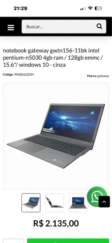 Notebook gateway