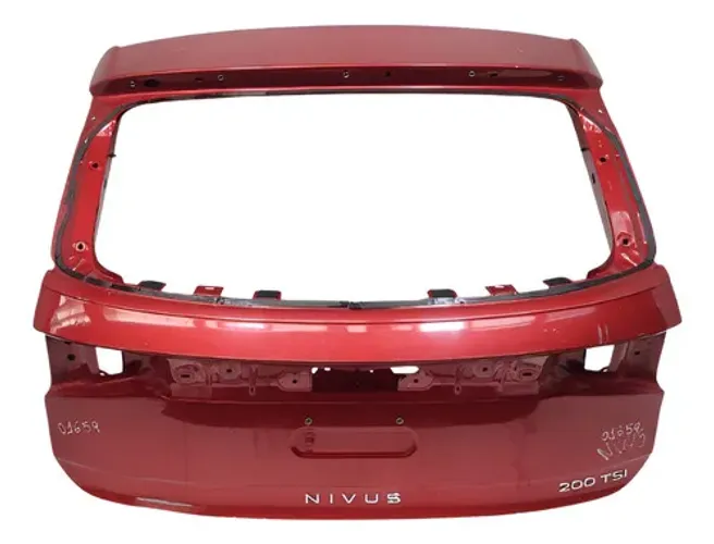 Tampa Traseira Vw Nivus Vermelha 2020 2024 001659