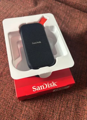 HD Externo - SanDisk - 1TB - Na caixa