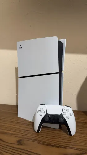 PS5 DIGITAL SLIM COM CONTROLE COMPLETO IMPECÁVEL PRONTA ENTREGA