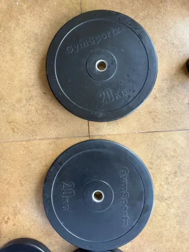 Anilhas conjunto 75kg com suporte
