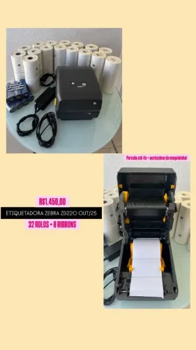 IMPRESSORA ZEBRA ZD220