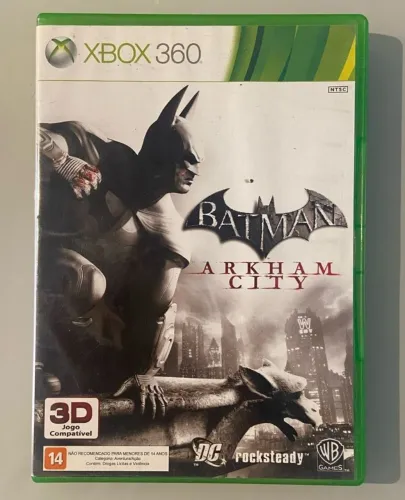Jogo Batman arkan city xbox 360