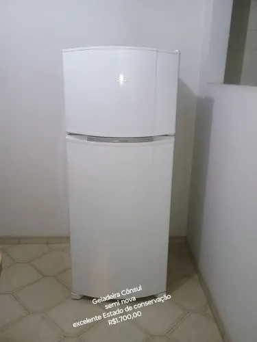 Geladeira Cônsul bem estar semi nova excelente estado de conservação Marília sp 