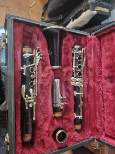 CLARINETA SML FRANCÊS DE MADEIRA