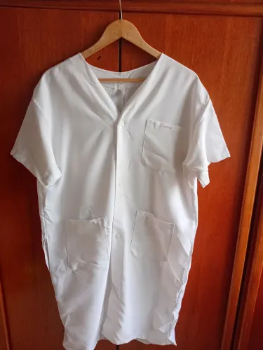Jaleco branco GG
