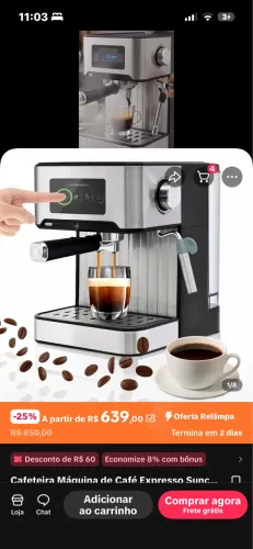 Cafeteira Importada Sunchan