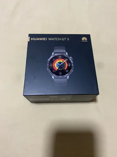HUAWEI WATCH GT 5 tela de 1.43" com pulseira de fluoroelastómero - cor preto