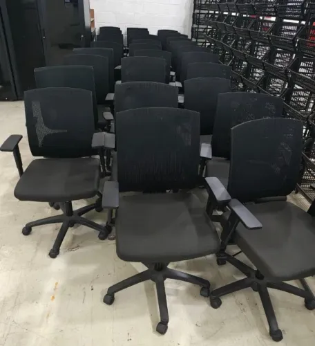 Cadeira De Escritório Tela Mesh Ricco