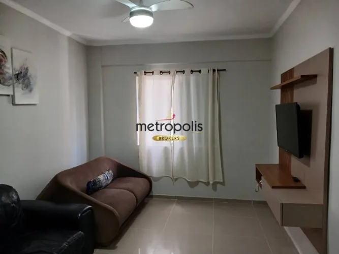 Apartamento com 1 dormitório à venda, 37 m² por R$ 320.000,00 - Guilhermina - Praia Grande