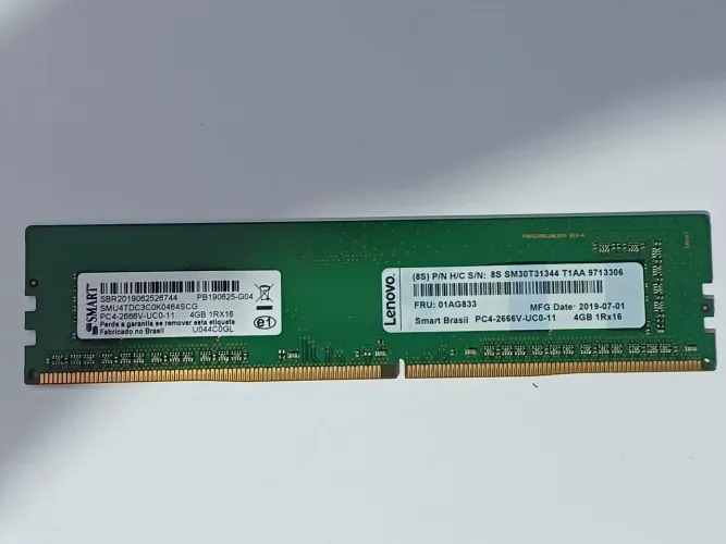 Memória 4GB DDR4 Desktop