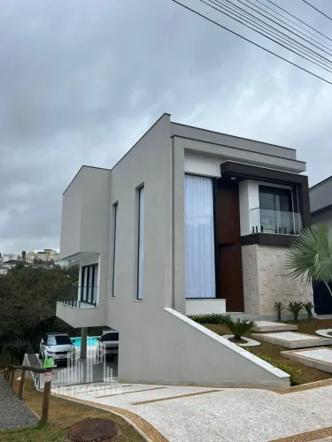 RR10167 Casa 430m² CONDOMÍNIO NEW VILLE - OPORTUNIDADE - 4 Suítes 4 Vagas - Santana de Par