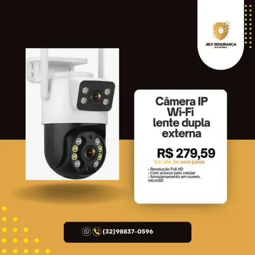 Câmera IP Wi-Fi 