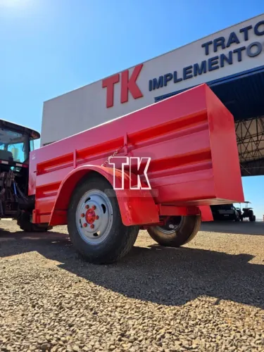 cod. 1309 CARRETA TANQUE 3.500 LITROS COM BOMBA MECÂNICA E ACIONAMENTO MANUAL - Tk Tratore