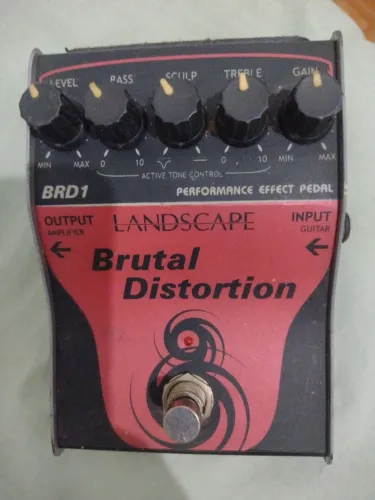 Pedal Brutal Distortion Landscape