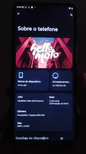 Vende-se Motorola G15.