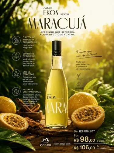 Perfume Natura Ekos Maracujá