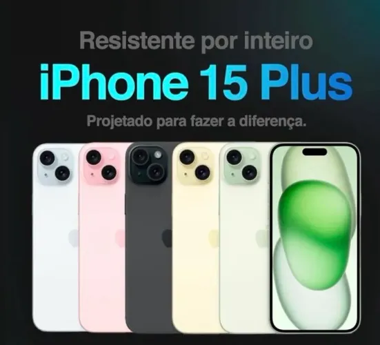 iPhone 15 Plus 128GB | Novo E Lacrado