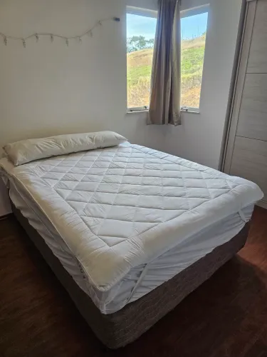 Cama Box Casal Probel Guardian + Pillow top + Capa de colchão impermeável