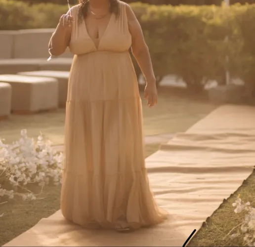 Vestido de Festa Tamanho GG