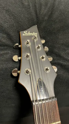 Schecter Demon-7 7 Cordas - Verde Musgo Fosca - Ótimo Estado | Metal / Drop