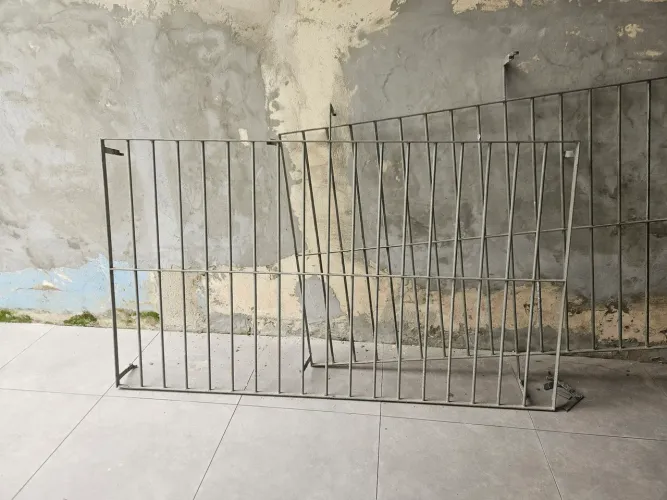 5 grades de ferro para janelas