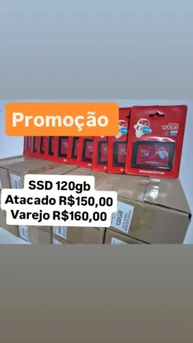 SSD SATA 120 GB. (Atacado)