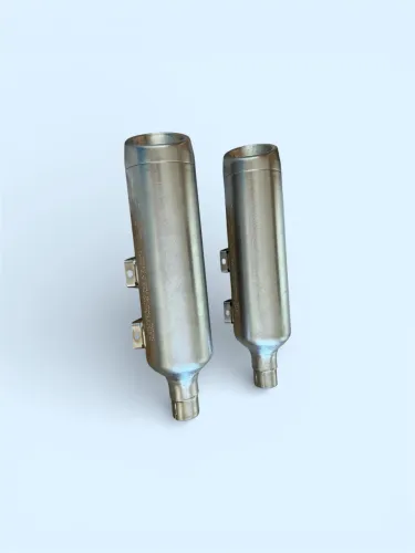 Ponteiras originais e alforge para Fat Bob