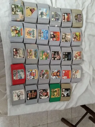 Coleção fita Nintendo 64