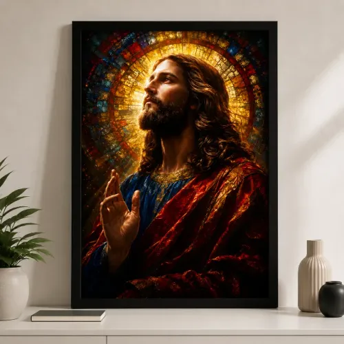 Quadro Jesus Cristo em Glória - A4