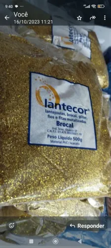 Glitter e Brocall pronta entrega para liquidação imediata